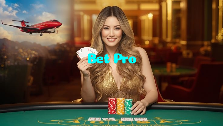 Bet Pro casino presented on mobile device in Pakistan with slots and live games